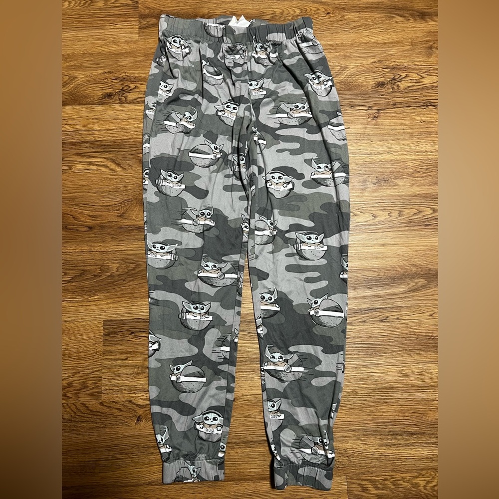 Star Wars Baby Yoda Camouflage Jogger Pajama Pants